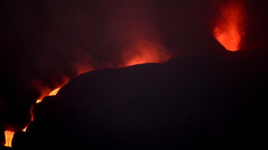 El ‘espectáculo’ del volcán de La Palma