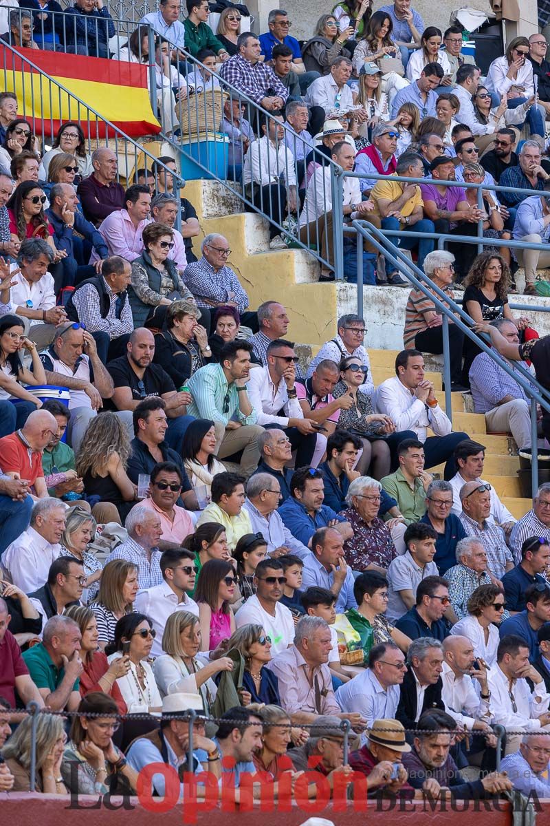 Corrida de 'Los claveles' en Cehegín (Manzanares, Antonio Puerta y Roca Rey)