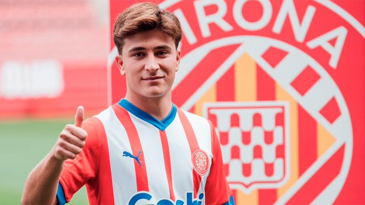 Pablo Torre, presentado como nuevo jugador del Girona