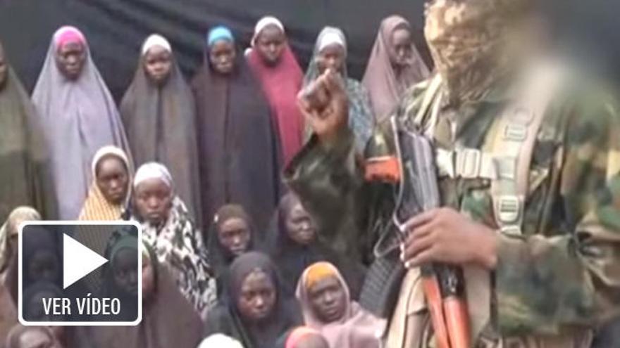 Boko Haram muestra a las niñas de Chibok en un vídeo