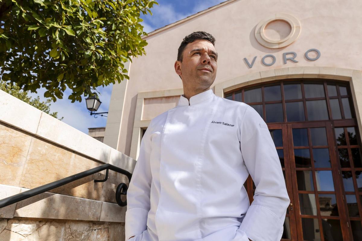 Álvaro Salazar chef del restaurante Voro