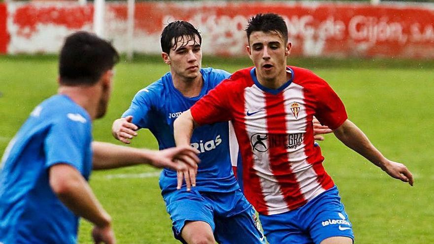 David Argüelles, en un partido disputado en Mareo.