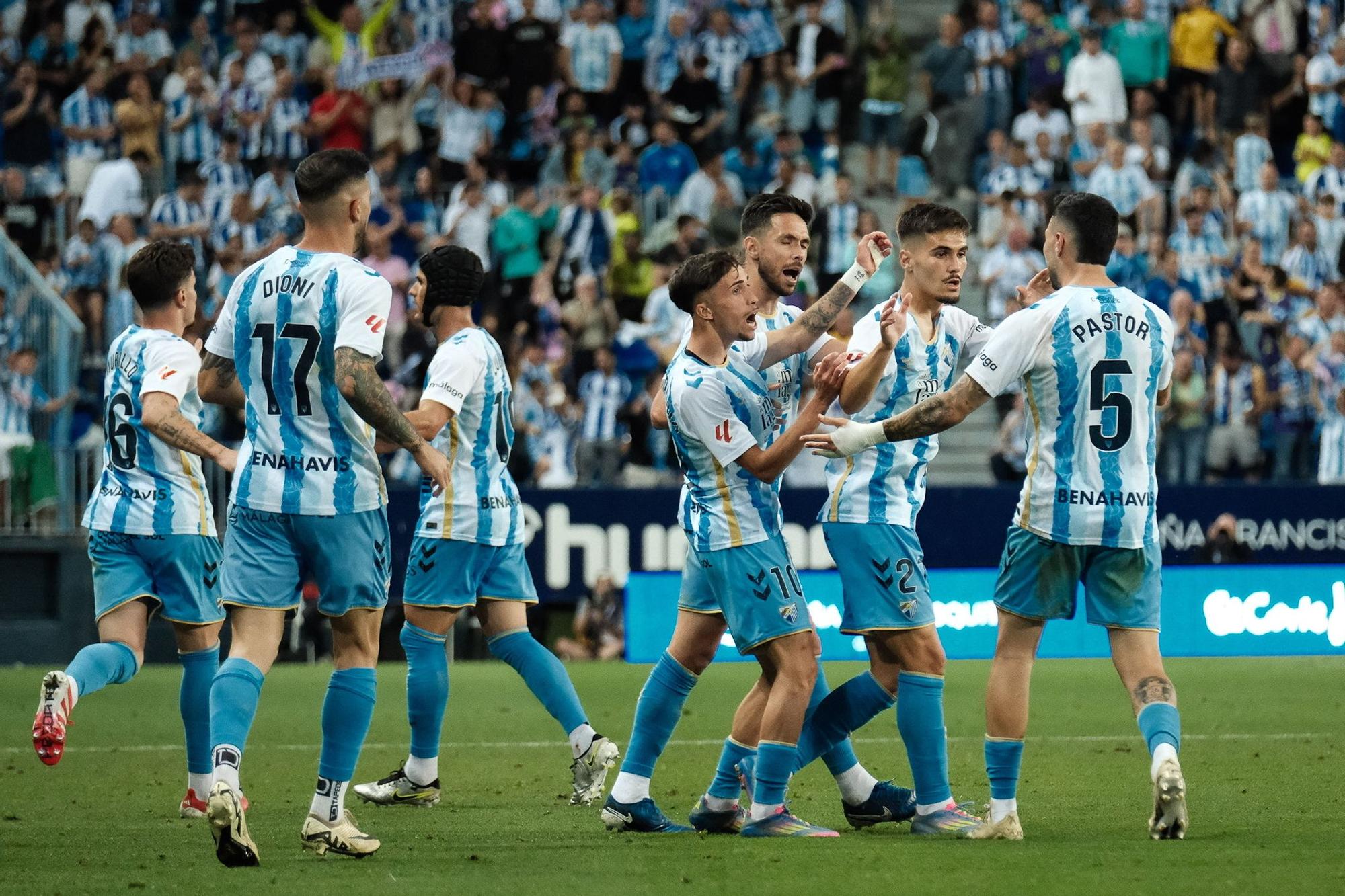 Málaga CF - Sporting. Jornada 40, Liga Hypermotion