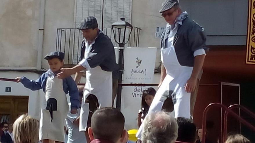 Las Fiestas del Vino de Bullas bendicen el primer mosto