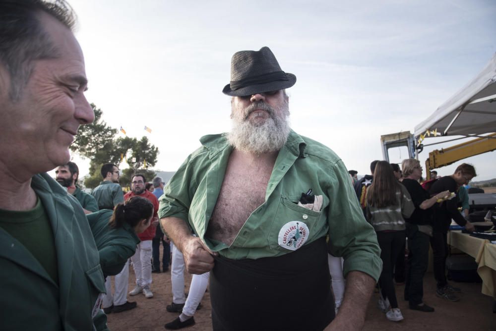 Sant Cugat porta la seva festa a Lledoners per estar al costat de Raül Romeva