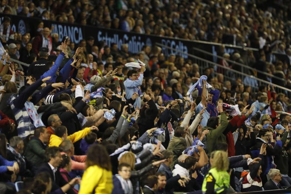 Las fotografías del partido en Balaídos entre Celta y Rayo Vallecano