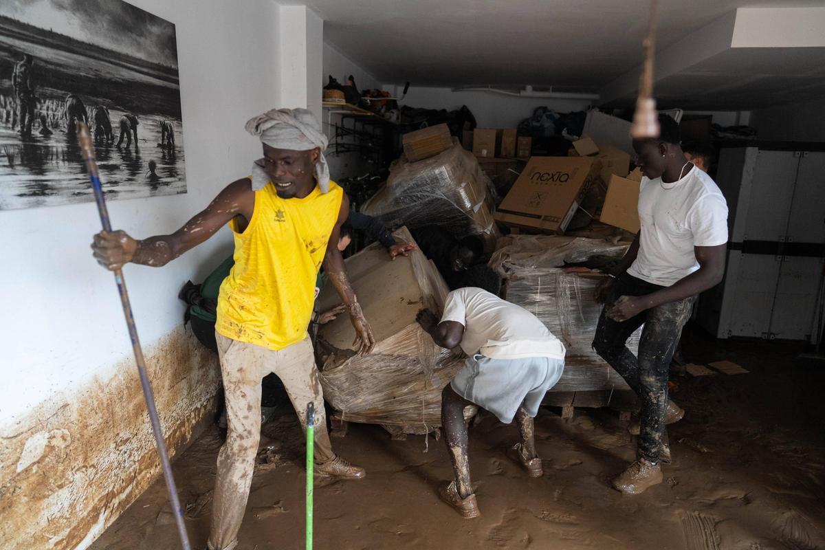 Destrozos provocados por la dana en el Montsià