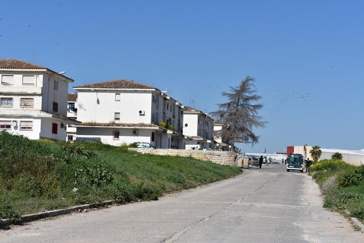 Viviendas en la barriada Juan Rejano de Puente Genil.