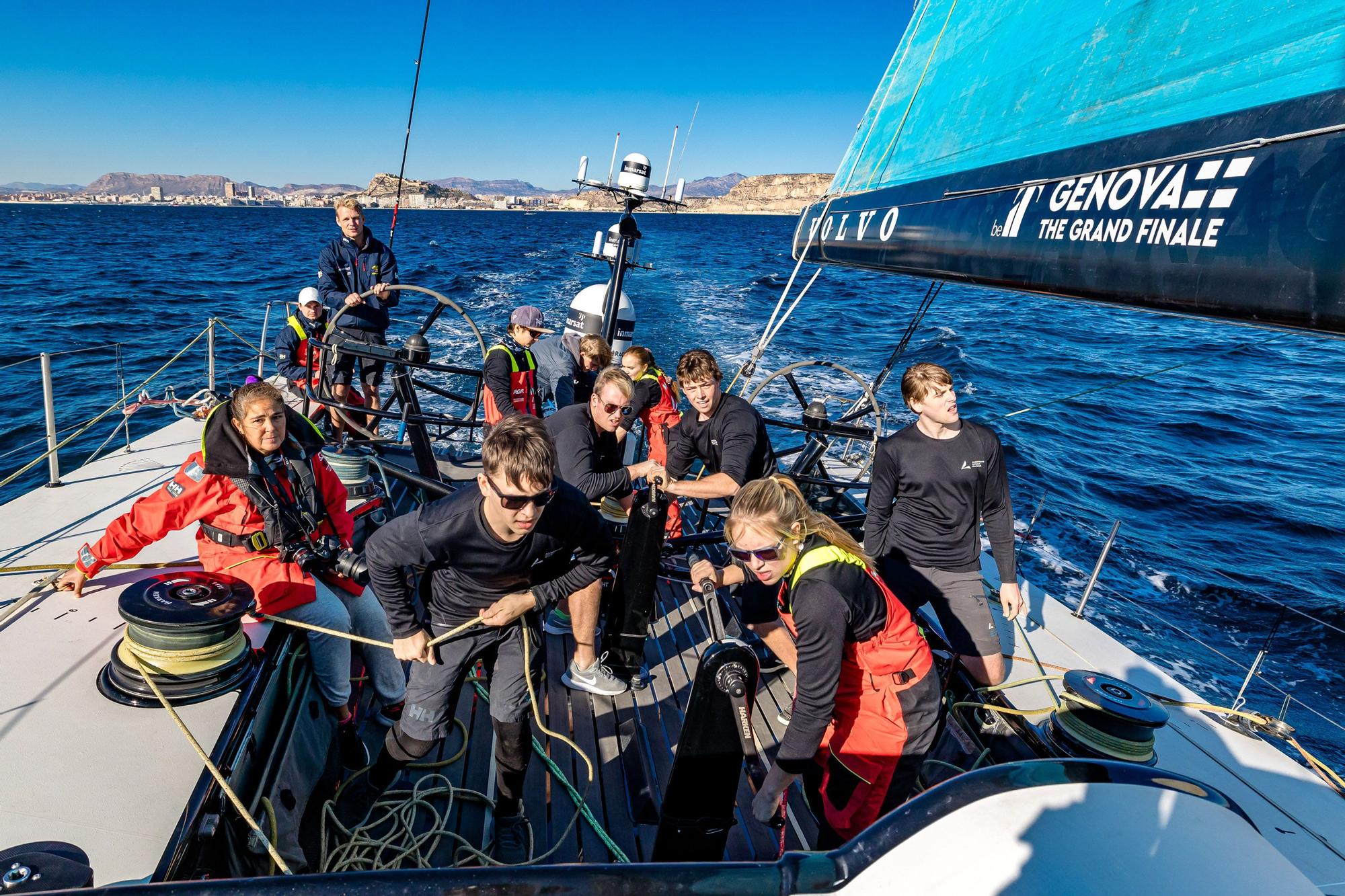 La Volvo Ocean Race se prepara para partir hacia Ciudad del Cabo.