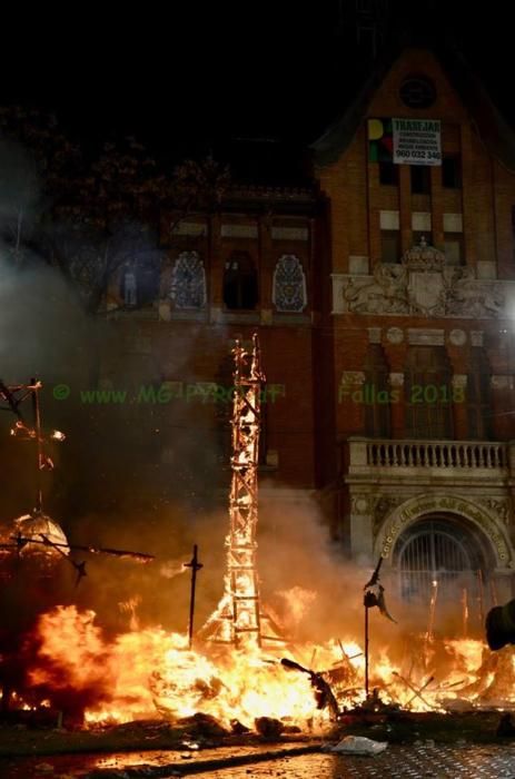 En esto quedó la falla del Mercado Central.