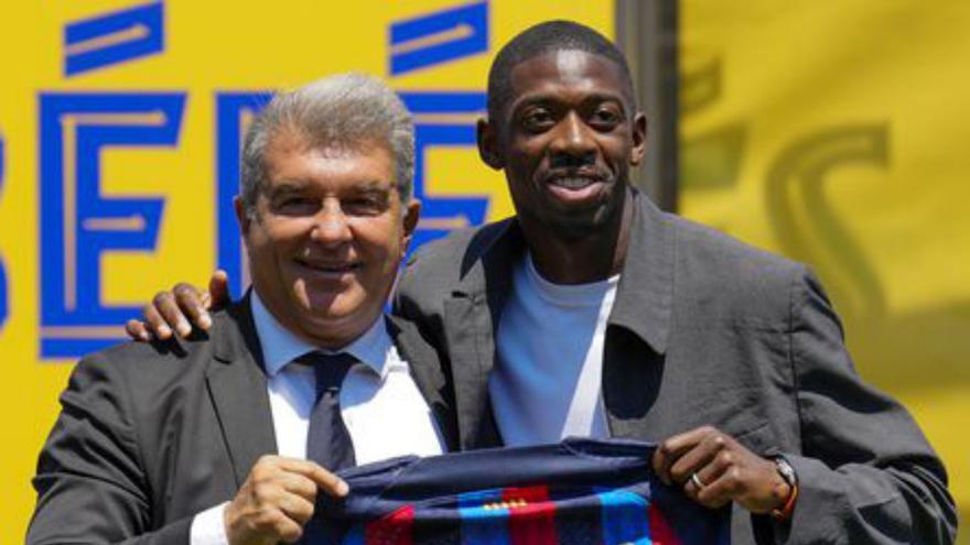 Dembélé: «Quedar-me al Barça sempre va ser la meva primera opció»