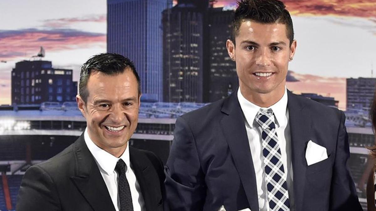 Jorge Mendes salió en defensa de Cristiano Ronaldo