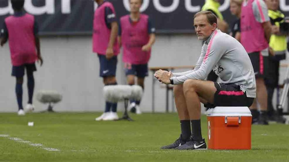 Thomas Tuchel habló de la situación de Rabiot