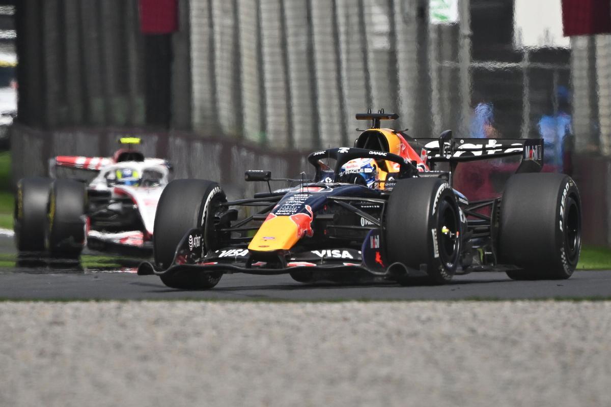 Max Verstappen protagonizó la remontada del día.