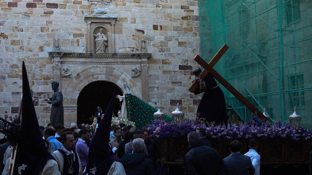 Procesión del Vía Crucis el pasado Martes Santo.