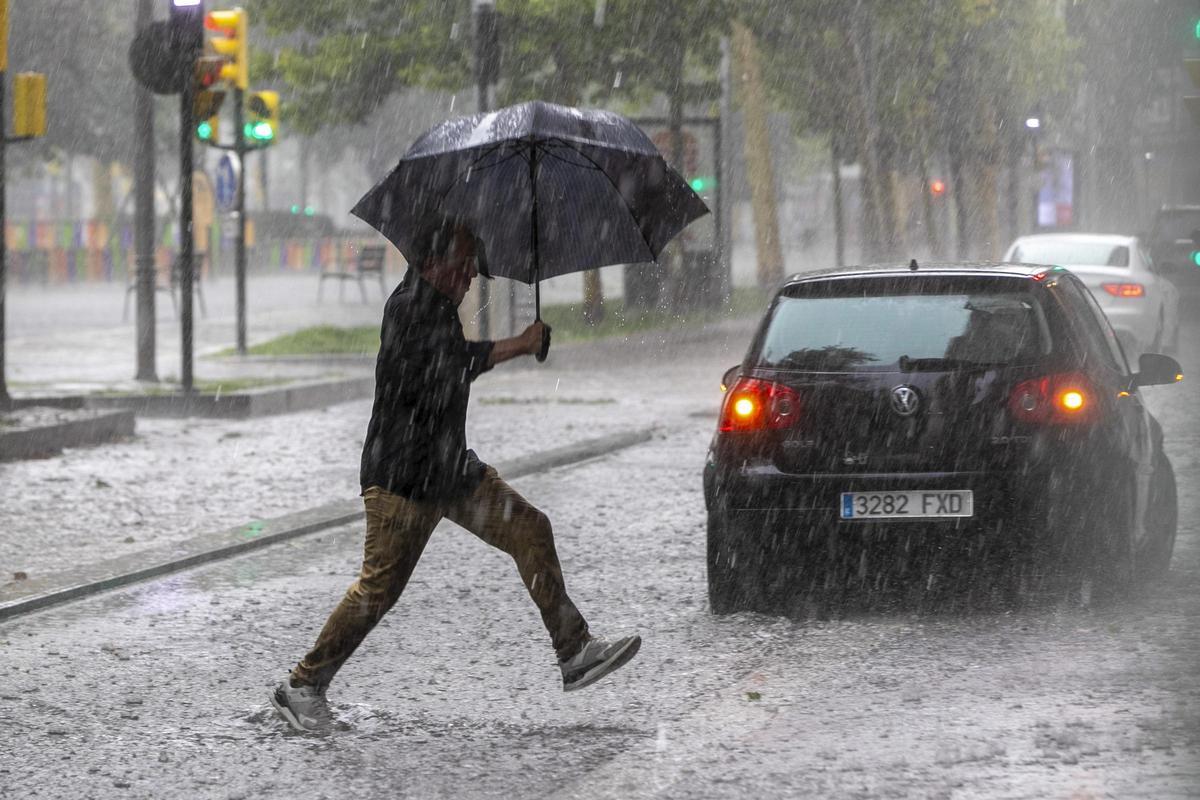 Les inundacions a Saragossa, en imatges