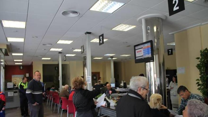 Imagen de las oficinas del Prop y registro municipal del Ayuntamiento de Torrevieja.