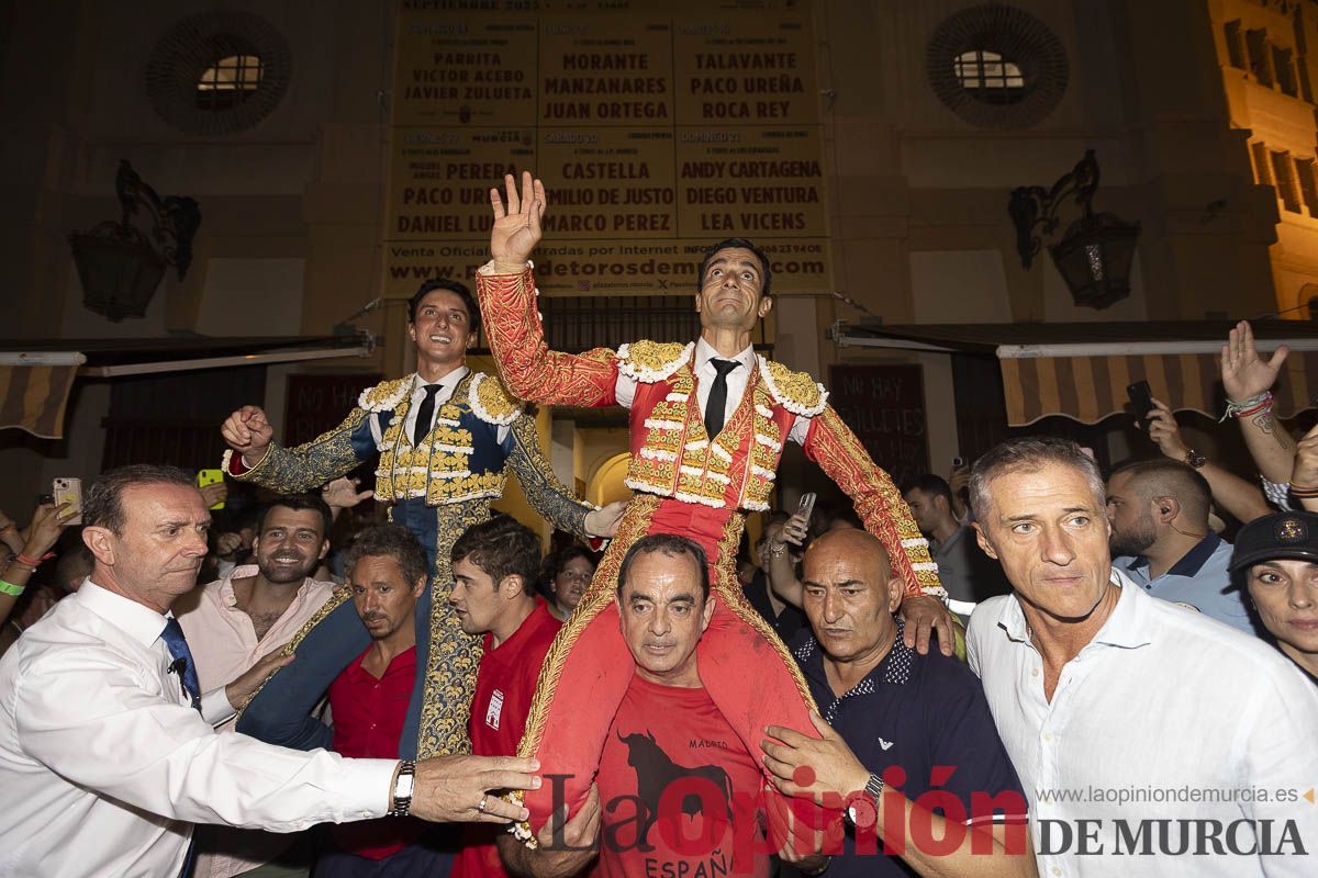 Tercer festejo de la Feria Taurina de Murcia (Talavante, Paco Ureña y Roca Rey), en imágenes