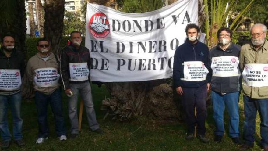 Protesta. Y nuevos paros de los trabajadores del Puerto