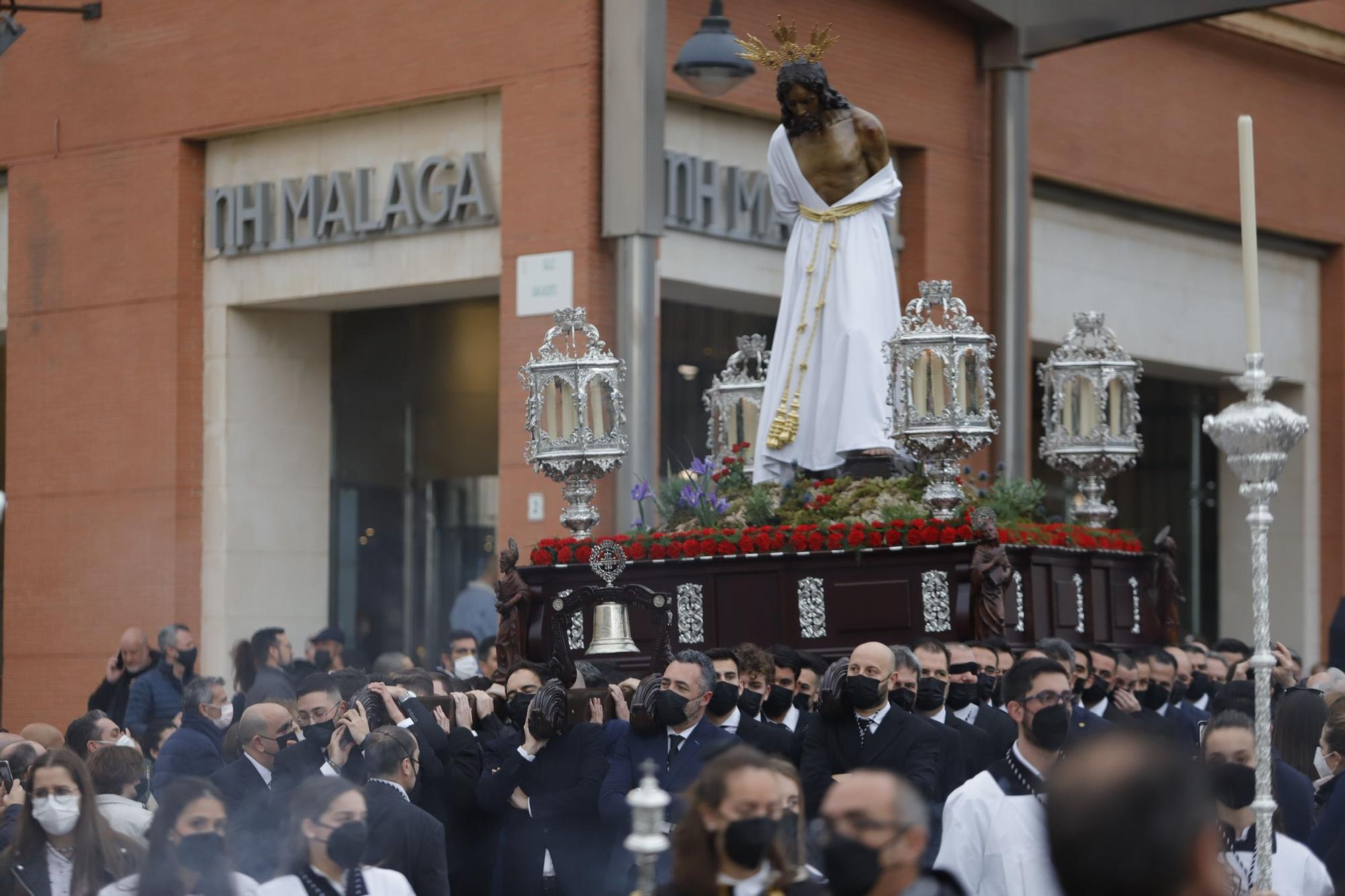 Desde Santo Domingo, la III Estación del Vía Crucis, el Cristo de la Humillación