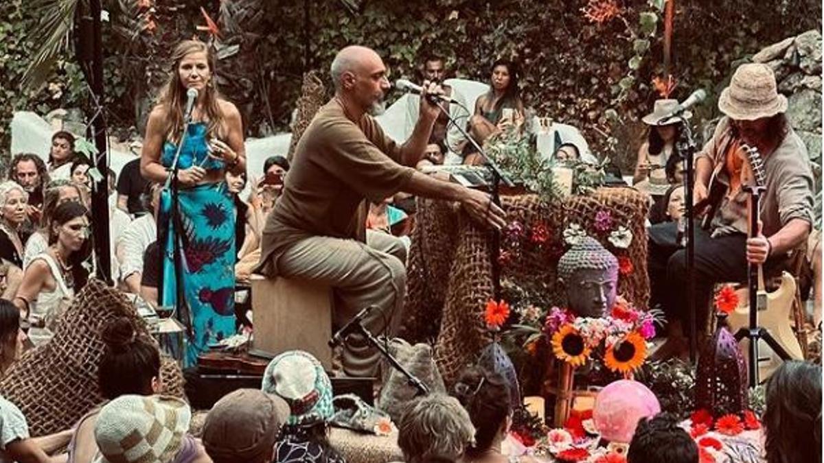 Imagen de uno de los conciertos celebrados en el centro de Sant Joan.