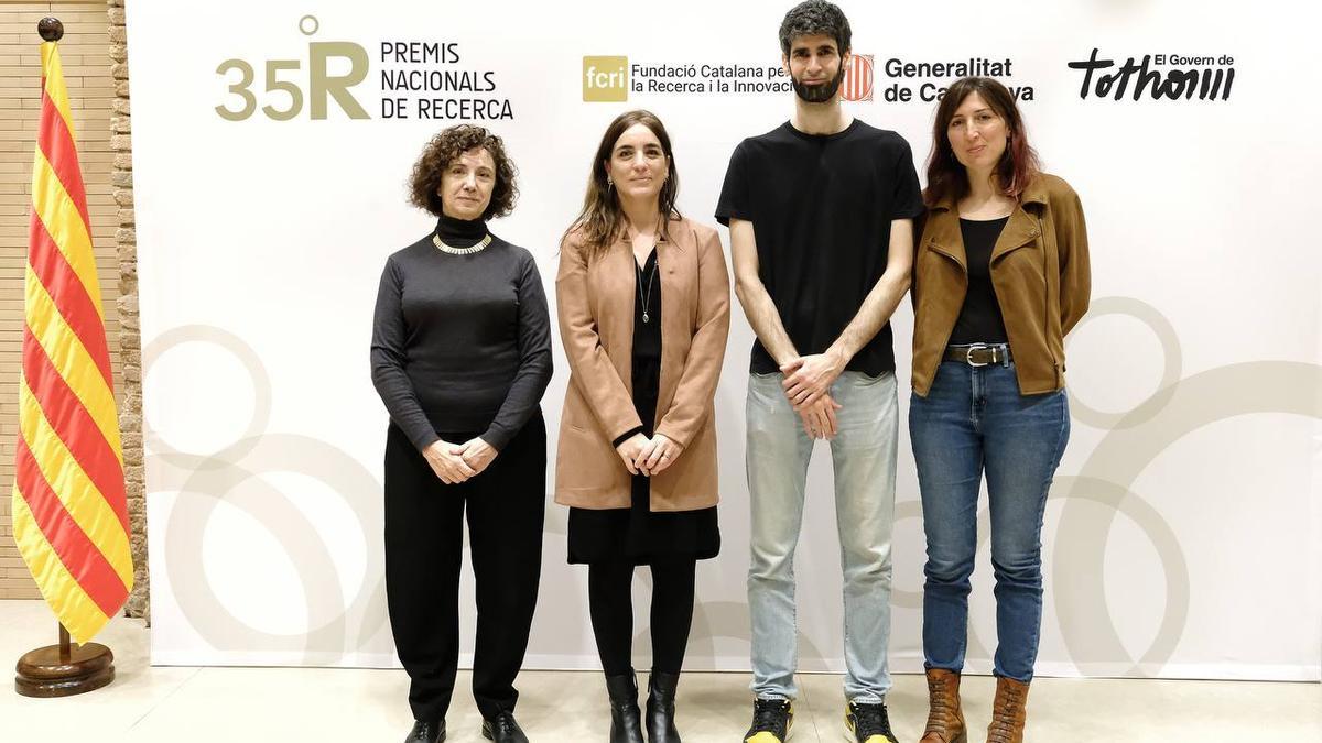 Ceremonia de entrega dels Premis Nacionals de Recerca de 2024.