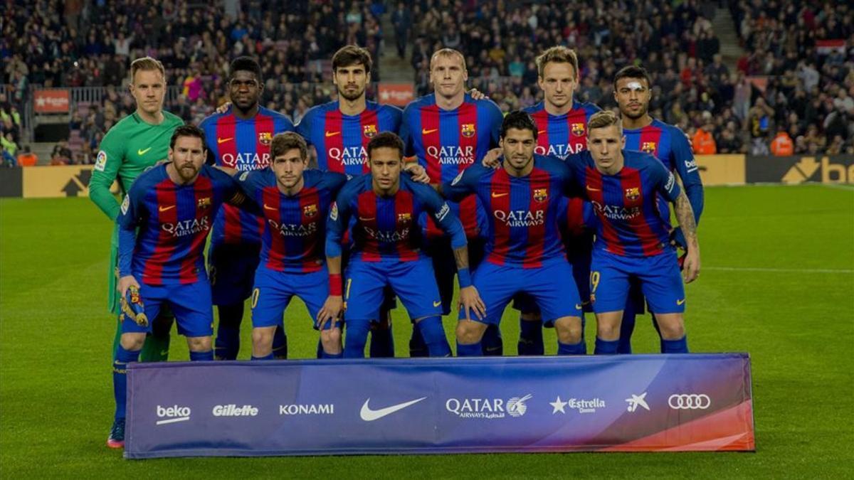 El once del Barça ante el Leganés