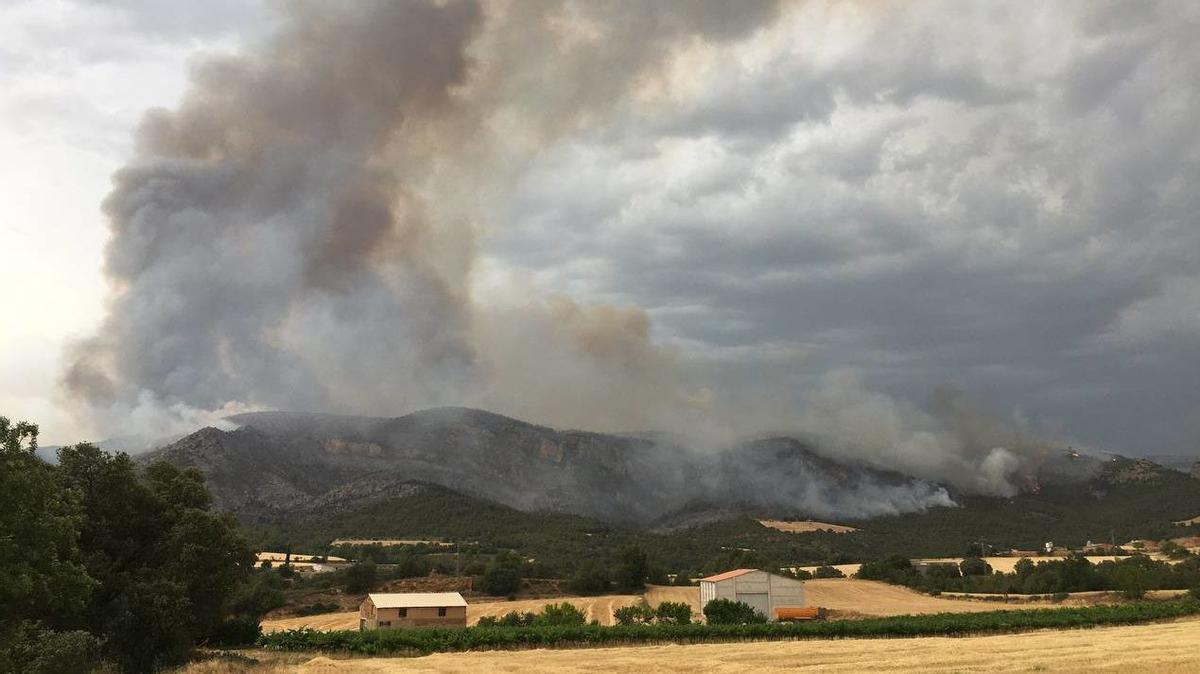 El incendio de Artesa de Segre