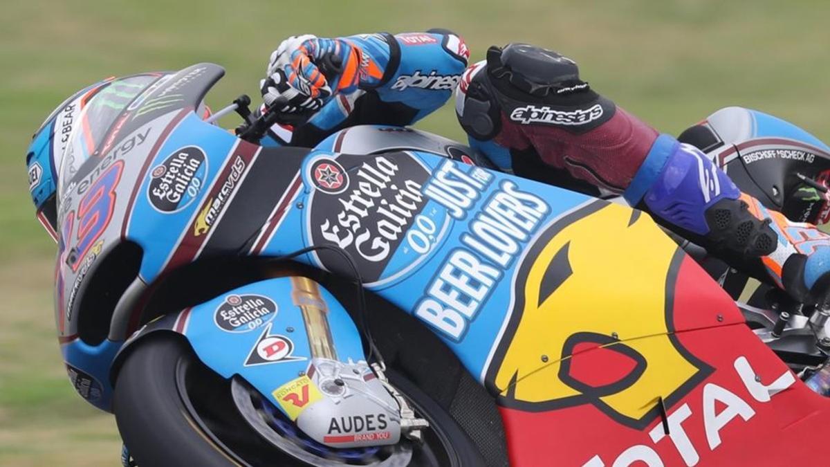 Álex Márquez mejoró respecto la sesión matinal