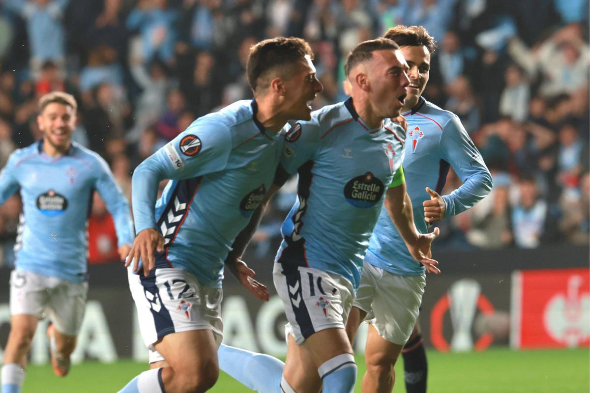 El Celta-Niza (2-1) con el homenaje a Aspas tras convertirse en el jugador celeste con más partidos disputados.