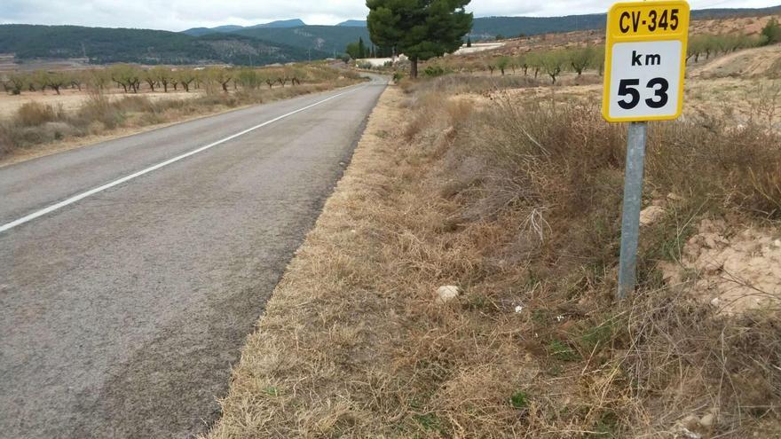 La Diputació inicia las obras de ampliación y mejora de la carretera entre Titaguas y Campo de Abajo