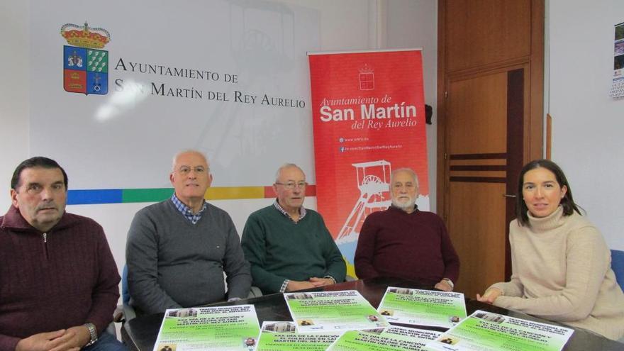 La presentación del festival, hoy, en Sotrondio.