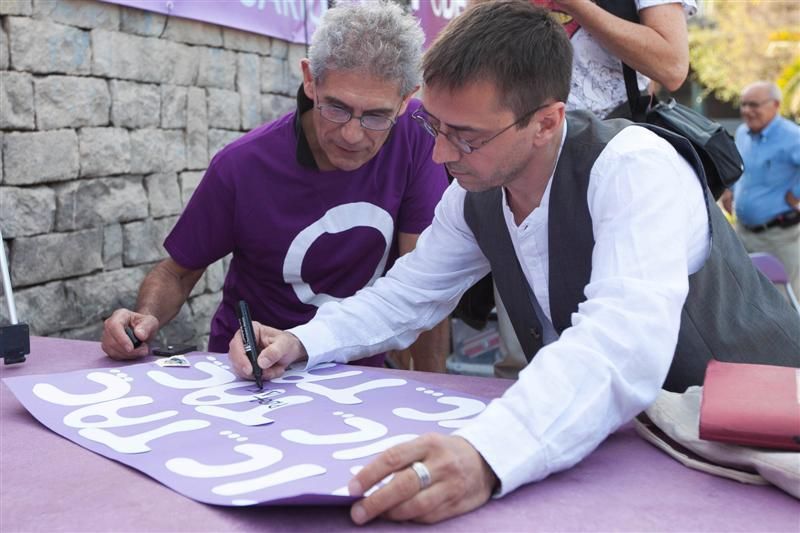El cofundador de Podemos, Juan Carlos Monedero
