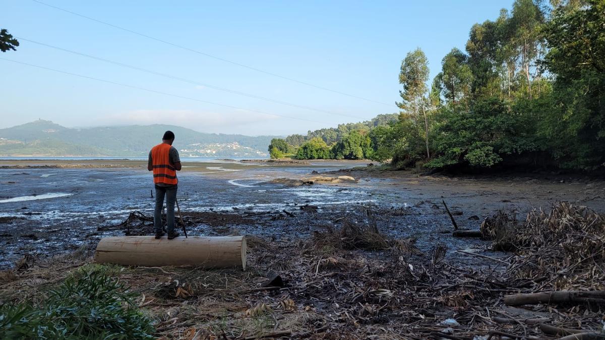 La búsqueda abarca hasta el final de la Ría de Vigo