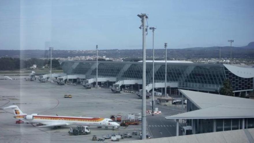 Der Flughafen von Palma de Mallorca