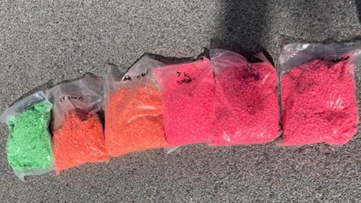 La droga incautada en Pilar de la Horadada.