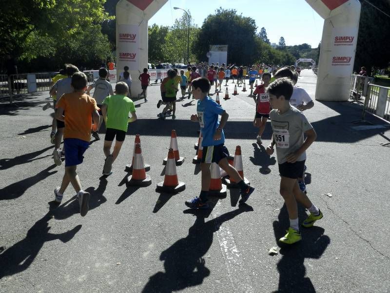 X Carrera de los Niños, parque José Antonio Labordeta