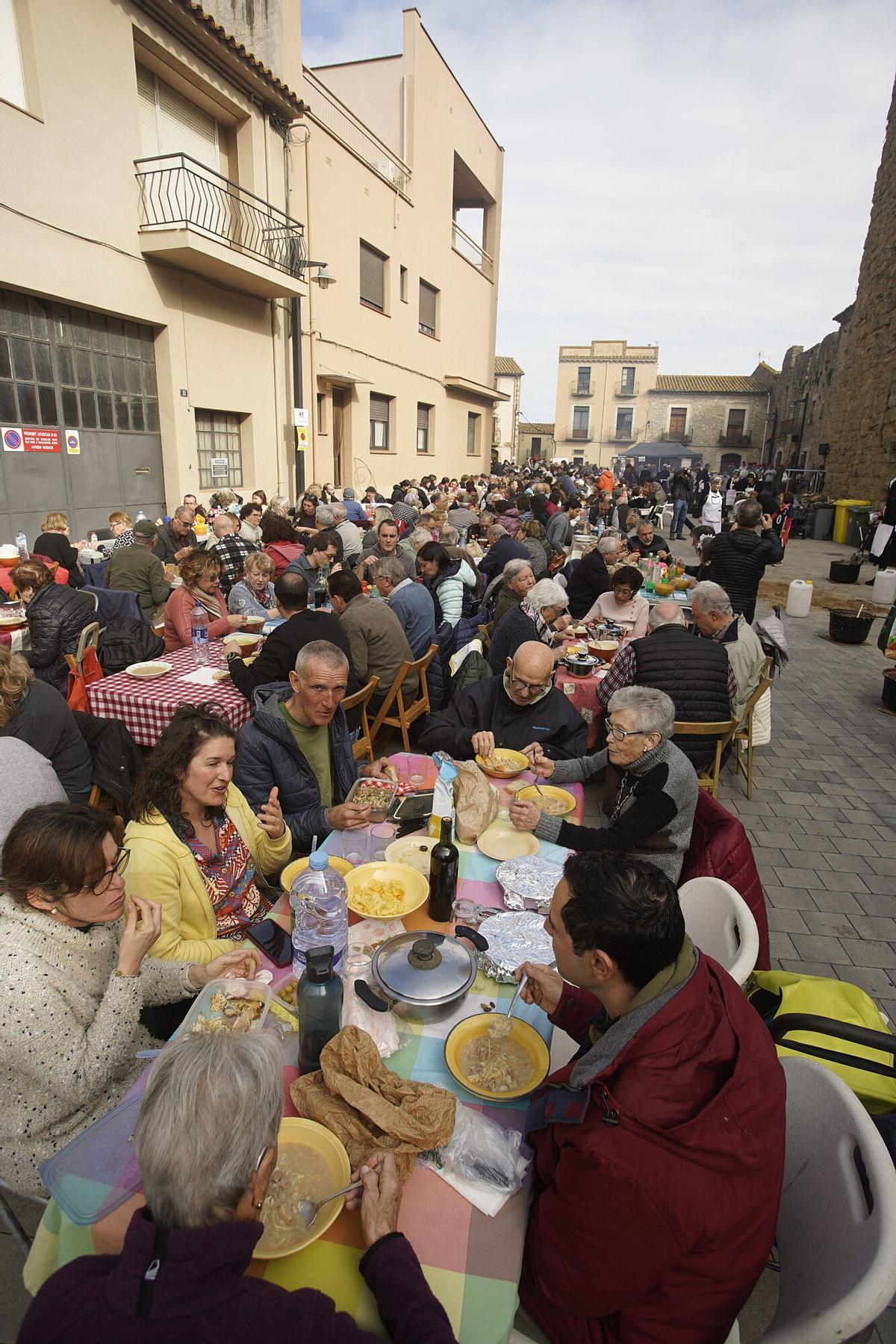 Verges dinar popular carnaval sopa de Verges