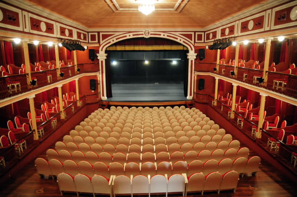 Interior del Teatro Salón Cervantes