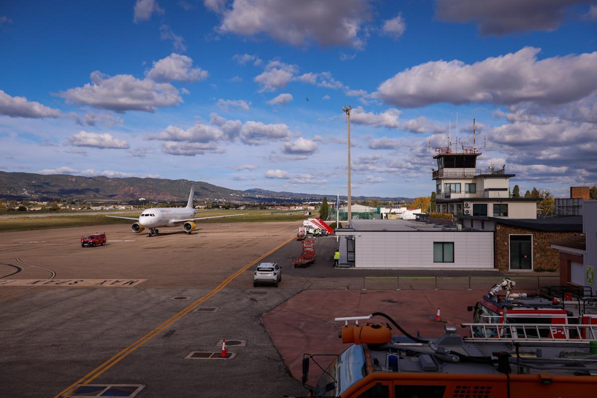 El aeropuerto de Córdoba, desde dentro