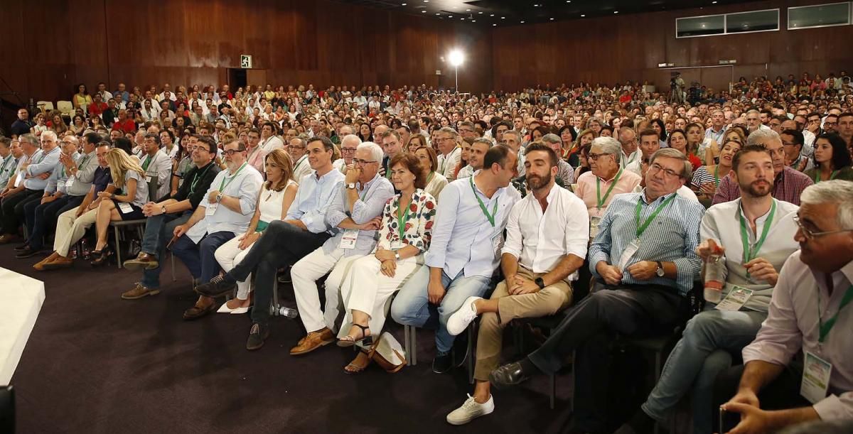Clausura del 13º Congreso del PSOE-A