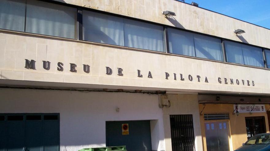 Genovés dedica 30.000 euros a reparar defectos constructivos en el Museu de la Pilota