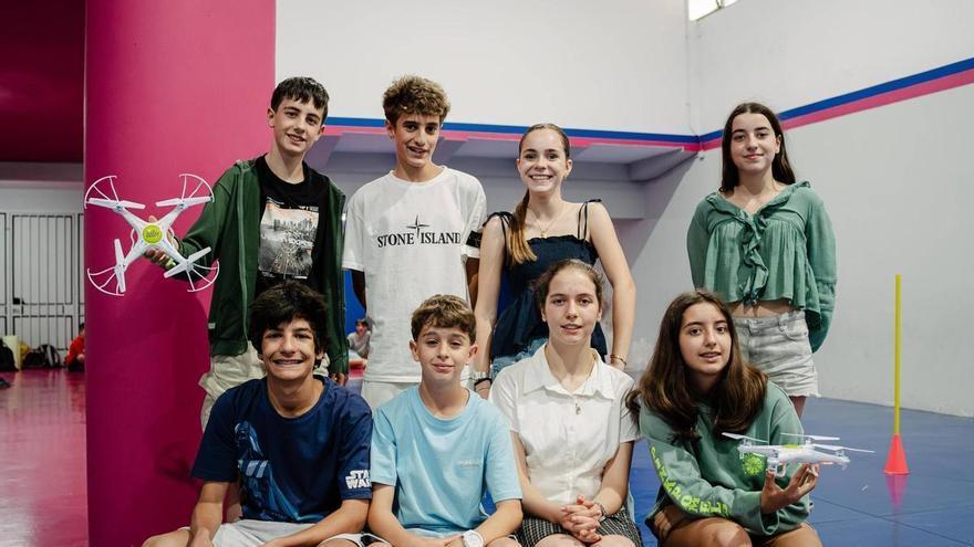 Un dron escolar y mucha ingeniería en la Feria de Talentos d