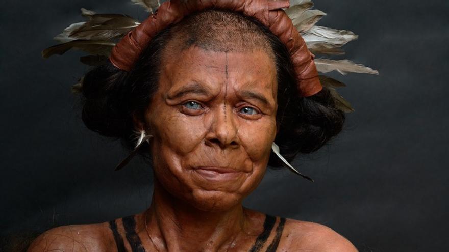 Los científicos ponen rostro a una mujer que vivió hace 10.500 años