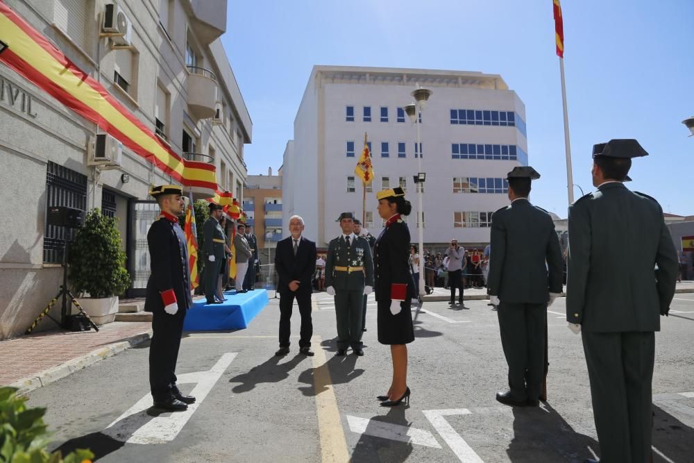 Misa y acto castrense en el cuertel de la Compañía de la Guardia Civil de Torrevieja y la Vega Baja el día de la Virgen del Pilar