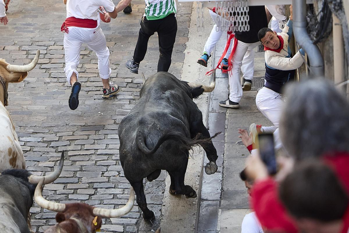 Segundo encierro de los Sanfermines 2023