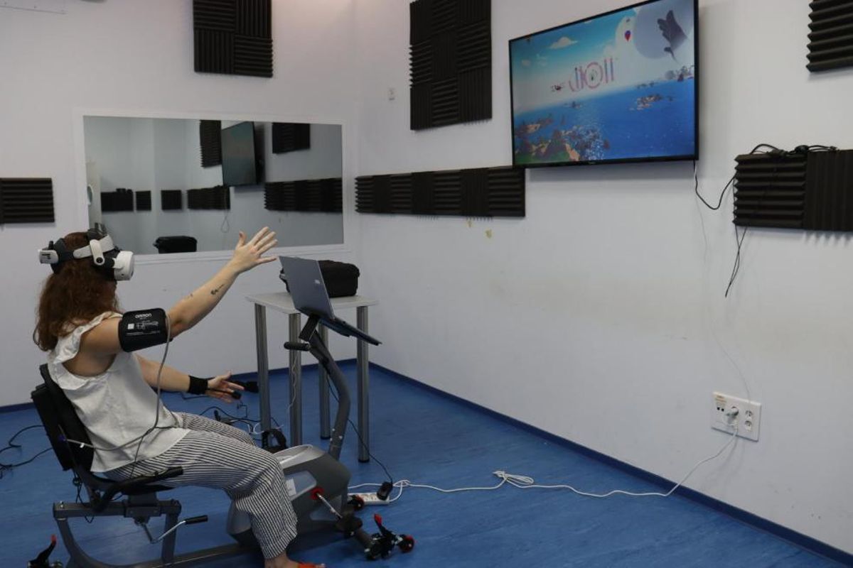 Pruebas del dispositivo de realidad virtual para ayudar a los pacientes con insuficiencia cardíaca