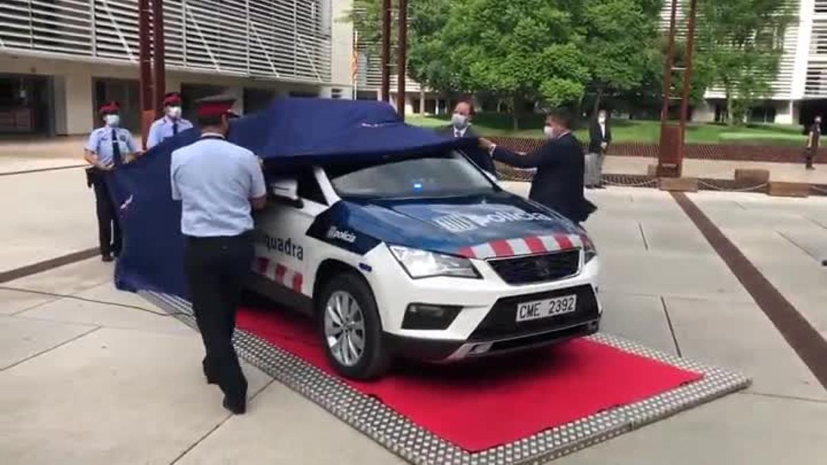 Presentación del nuevo coche de los Mossos d'Esquadra