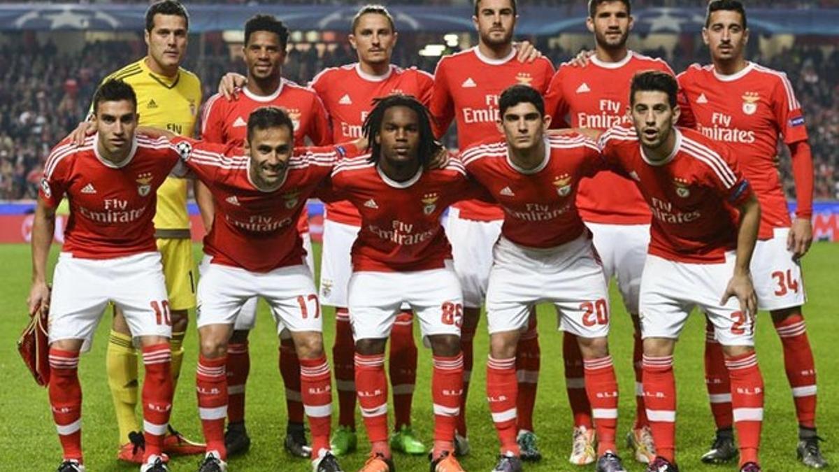 Alineación del Benfica
