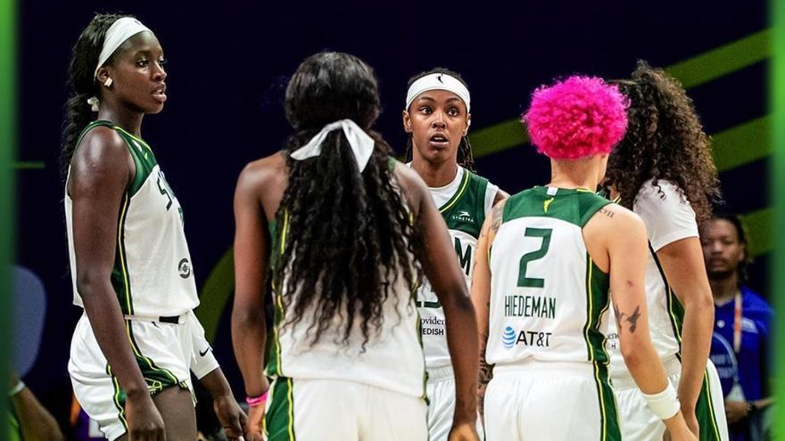 Las Dallas Wings pasan por encima de las Seattle Storm de Awa Fam